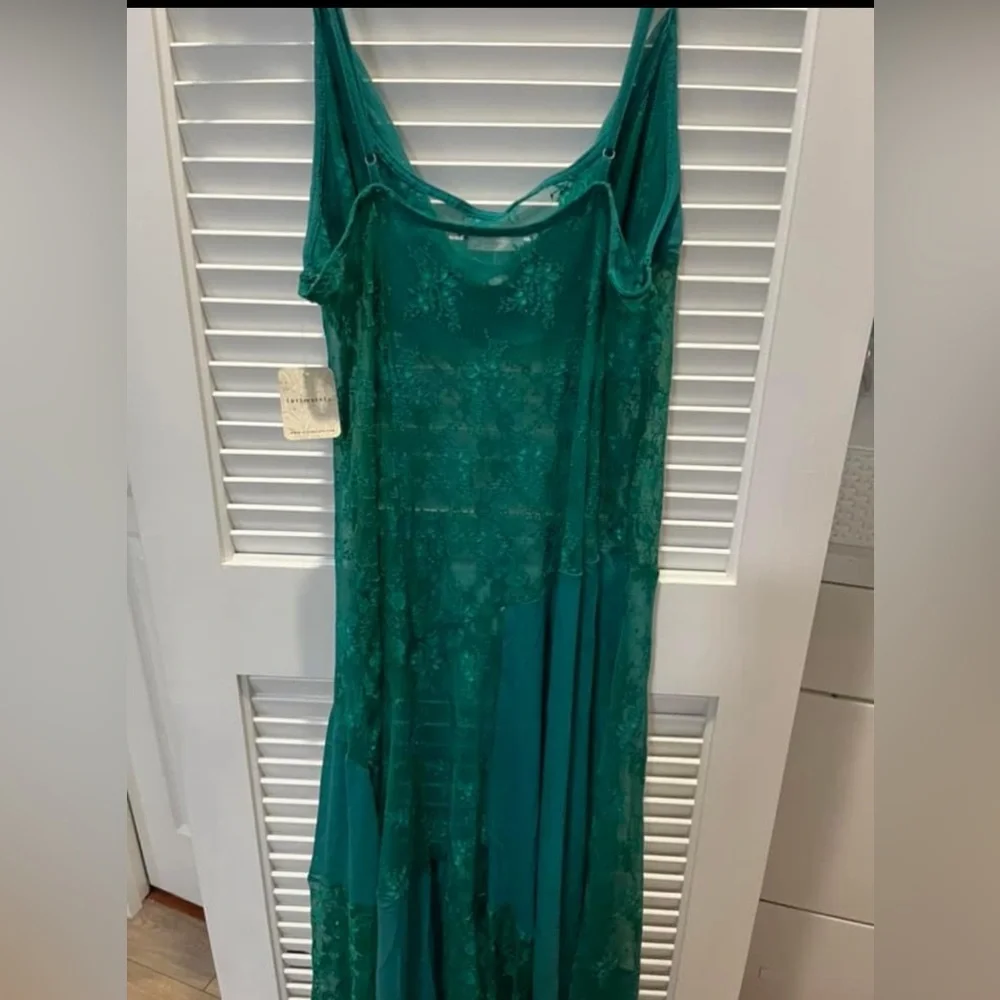 Free people NWT sheer things maxi slip dress - Picture 4 of 4